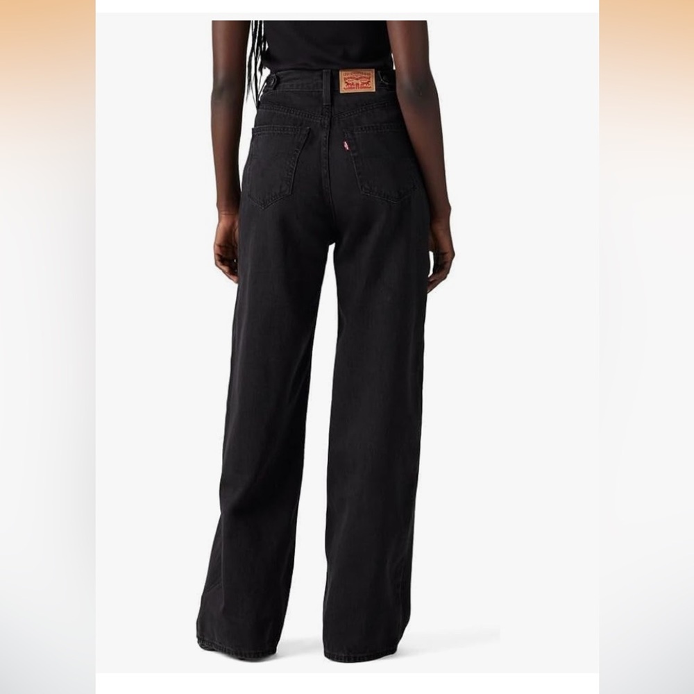 Levi’s Cinch Baggy Black Women's Jeans - Picture 2 of 9